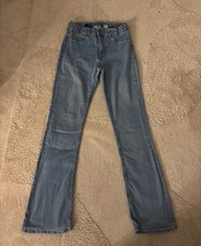Flare low waist jeans - waist,
