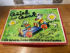 (RB)5025-5733, Quiek und Quack, Die Beweglichen Kellner Steckfiguren, Spielzeug