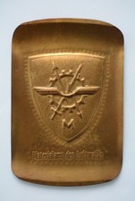 Materialamt der Luftwaffe Schild Messing Bundeswehr 1950er–60er Jahre