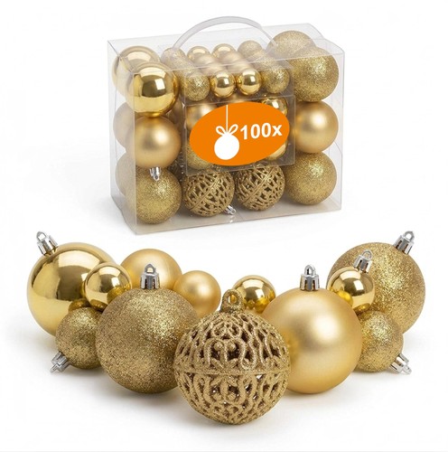 Weihnachts kugel set 100 tlg - set, 100-tlg