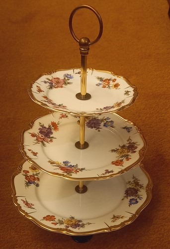 Porzellan etagere stöckig - porzellan-etagere, 3-