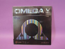 XIOM OMEGA V TOUR schwarz in MAX Tischtennis TT Belag Tischtennisbelag Neu