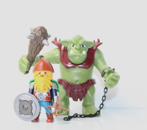 Playmobil troll zwerg - zwerg, zu