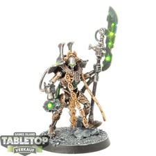 Necrons - Overlord with Tachyon Arrow - bemalt