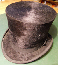 Antiker Zylinder Hut Maulwurf