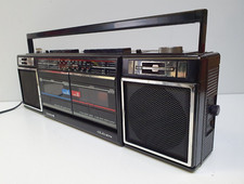 SIEMENS CLUB RM 874 Retro Defekt Ghettoblaster Micro Radio ANLAGE Kassette HIFI