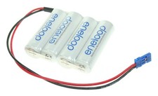 Eneloop Empfänger Akku 4,8V - 2000mAh NiMH Graupner-St.