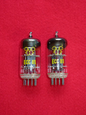 Matched pair ecc81 funkwerk - pair,