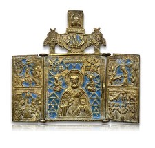 Antike russische Ikone -