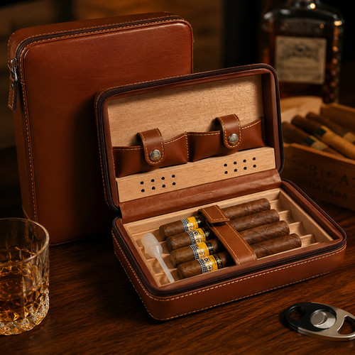 Premium zigarren humidor reise - premium,