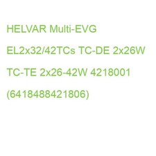 HELVAR Multi-EVG EL2x32/42TCs