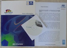 Pressemappe 10 Jahre Hyundai Deutschland 2001 - Europapremiere Hyundai-Matrix