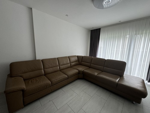 Echtleder couch mit - echtleder,