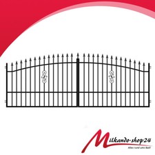 Einfahrtstor Schmiedezaune Metallzaun Zaunfeld Metalltor Tor 400 cm x 150 cm !