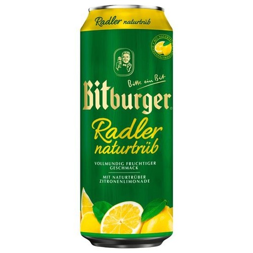 Bitburger radler naturtrüb - radler,