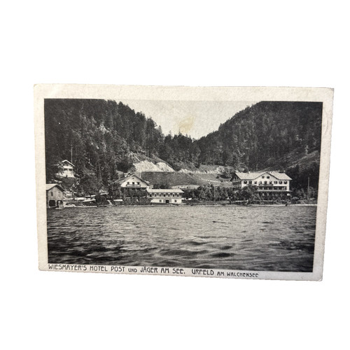 Ansichtskarte postkarte urfeld - ansichtskarte,