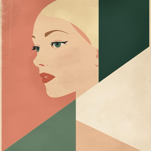 Frau bauhaus stijl - frau,