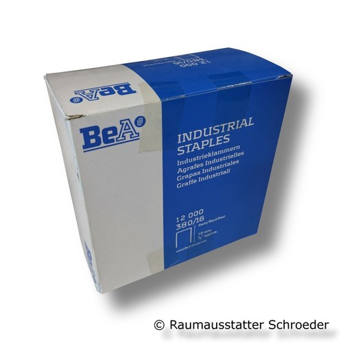 Bea typ 380 - 380/16, tackerklammern