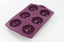 Tupperware   Silikon Muffinform Fussball lila   NEU !!!!!!