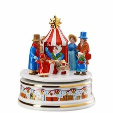 Spieluhr groß XXL 2019 - Hutschenreuther - Motiv Weihnachtsmarkt - 02411-7273...