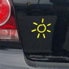 Sonnen Aufkleber - 8cm Sonne