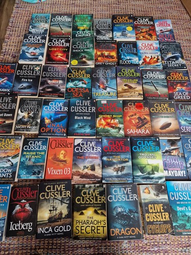 Clive cussler paperback - clive,