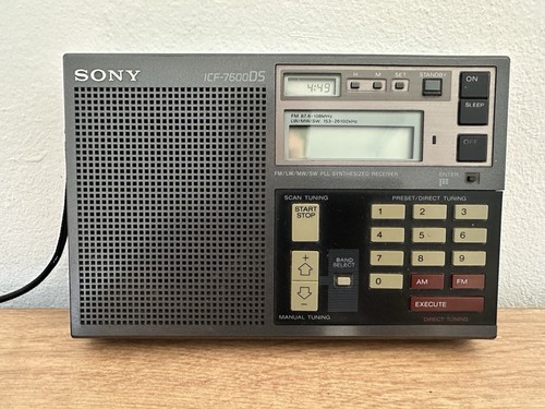 Sony icf 7600ds - sony, weltempfänger