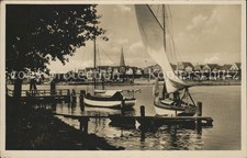Travemuende Ostseebad Panorama vom Priwall