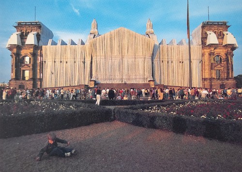 Christo kunstpostkarte - christo,