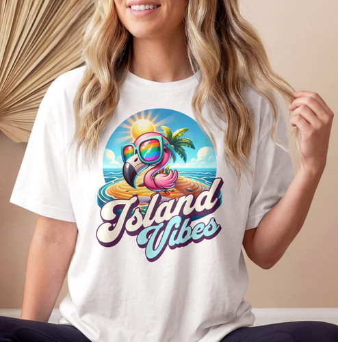 Island vibes shirt sommer - vibes, t-shirt