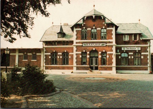 Neuenburg bahnhof - ak,