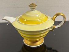 Paul Müller Selb Porzellan Tee-Kanne Art Deko 1931 Hutschenreuther Charlotte