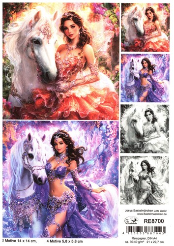 Reispapier din decoupage - din, a4