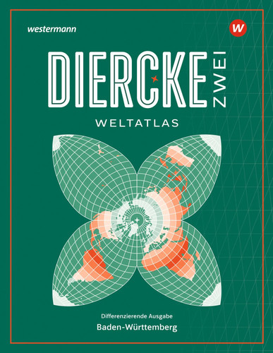 Diercke zwei weltatlas 2025 - weltatlas,