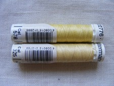 Nähgarn Gütermann Garn Konvolut 2 Rollen gelb 578 325 Allesnäher Polyester Set