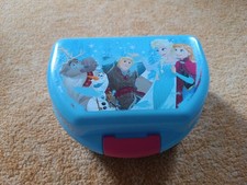 Frozen Eiskönigin Anna Und Elsa Brotdose Lunchbox Blau 