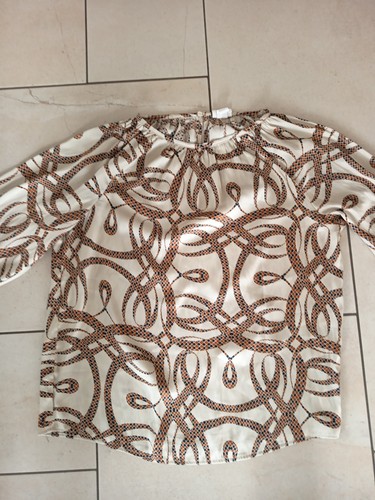 Bluse damen cognac - &,