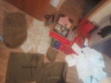 XXL Konvolut Nva DDR Aluminiumkiste Erkennungsmarke Schulterstücken Arbeitsbuch