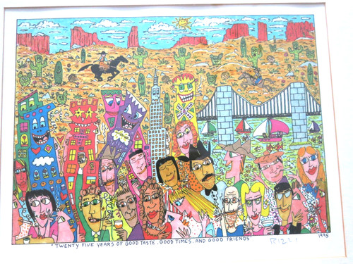 James rizzi original graphik - rizzi, /