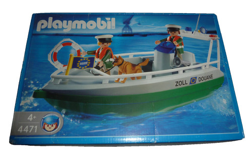 Playmobil 4471 zollboot - playmobil, -zollboot