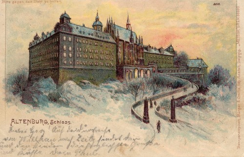 Altenburg schloss halt - schloss.,