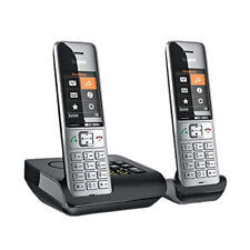 Gigaset COMFORT 500A Duo analoges Telefon - 2 Mobilteile, Silber/Schwarz - Demo