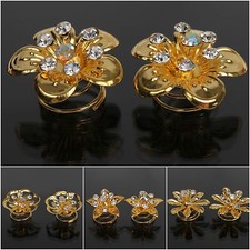 2 Strass Curlies Braut