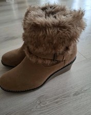 Stiefeletten Fellstiefel Gr.39