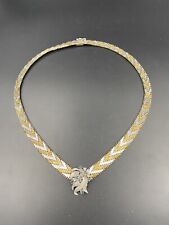 835/- Silber Damencollier, Bicolor Saphir 45 cm ⭐️⭐️⭐️⭐️⭐️