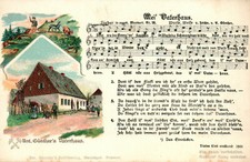 Ak* Mei' Vaterhaus - erzgeb.Mundartlied (AB)20630