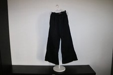 Hose Gr. 36 Von C&A Wide Legs Schwarz Regular