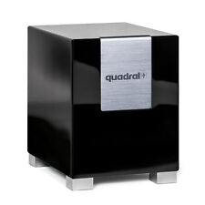 Quadral Qube 8 aktiv Subwoofer Farbe schwarz Neuware Ab Lager Down Fire