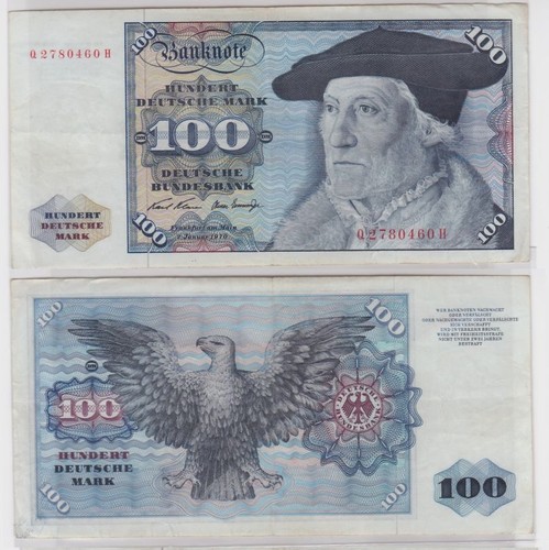 T144754 banknote 100 - 100, dm