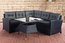 Eckgarnitur Sierra Flachrattan